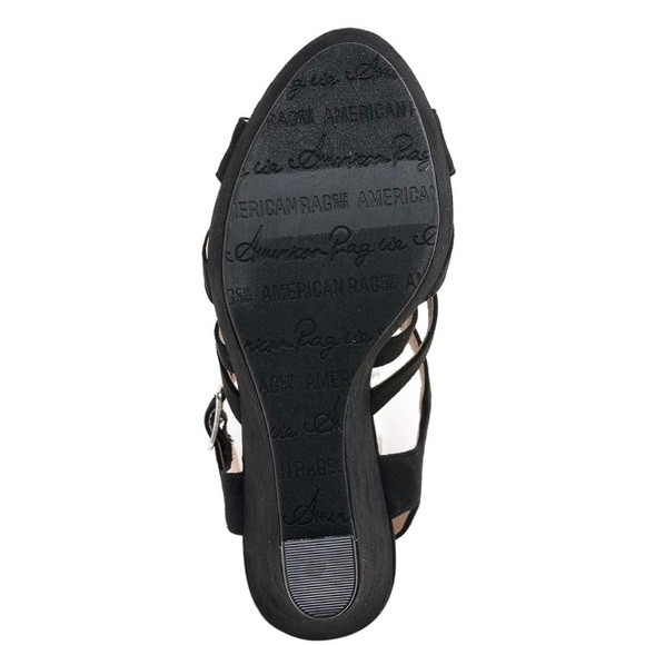 AMERICAN RAG WOMEN'S SHOES ARIELLE OPEN TOE CASUAL - Picture 4 of 9